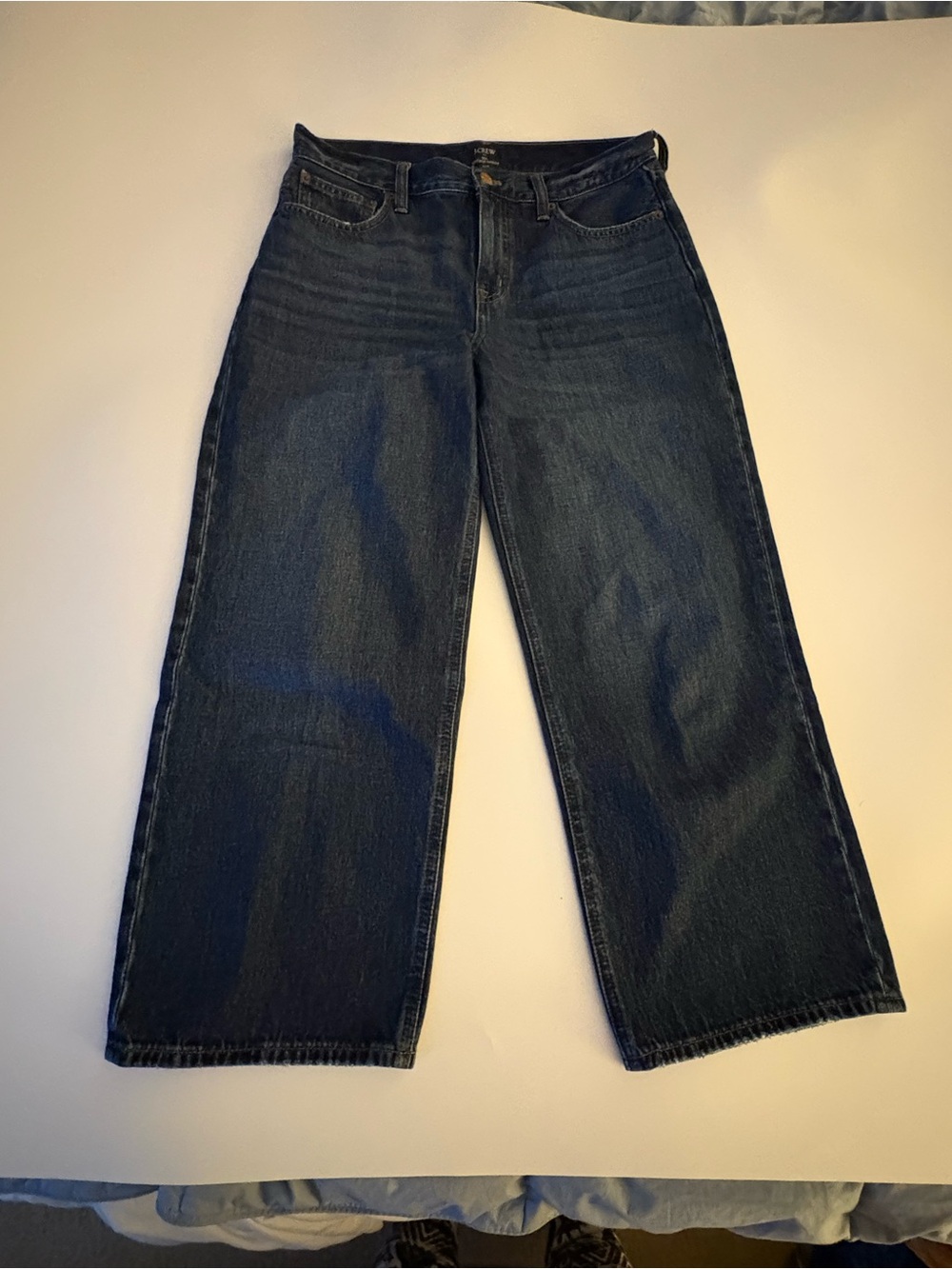 J. Crew 90’s Vintage Baggy Indigo Wide-Leg Jeans